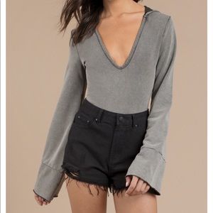 Hooded bodysuit brand new